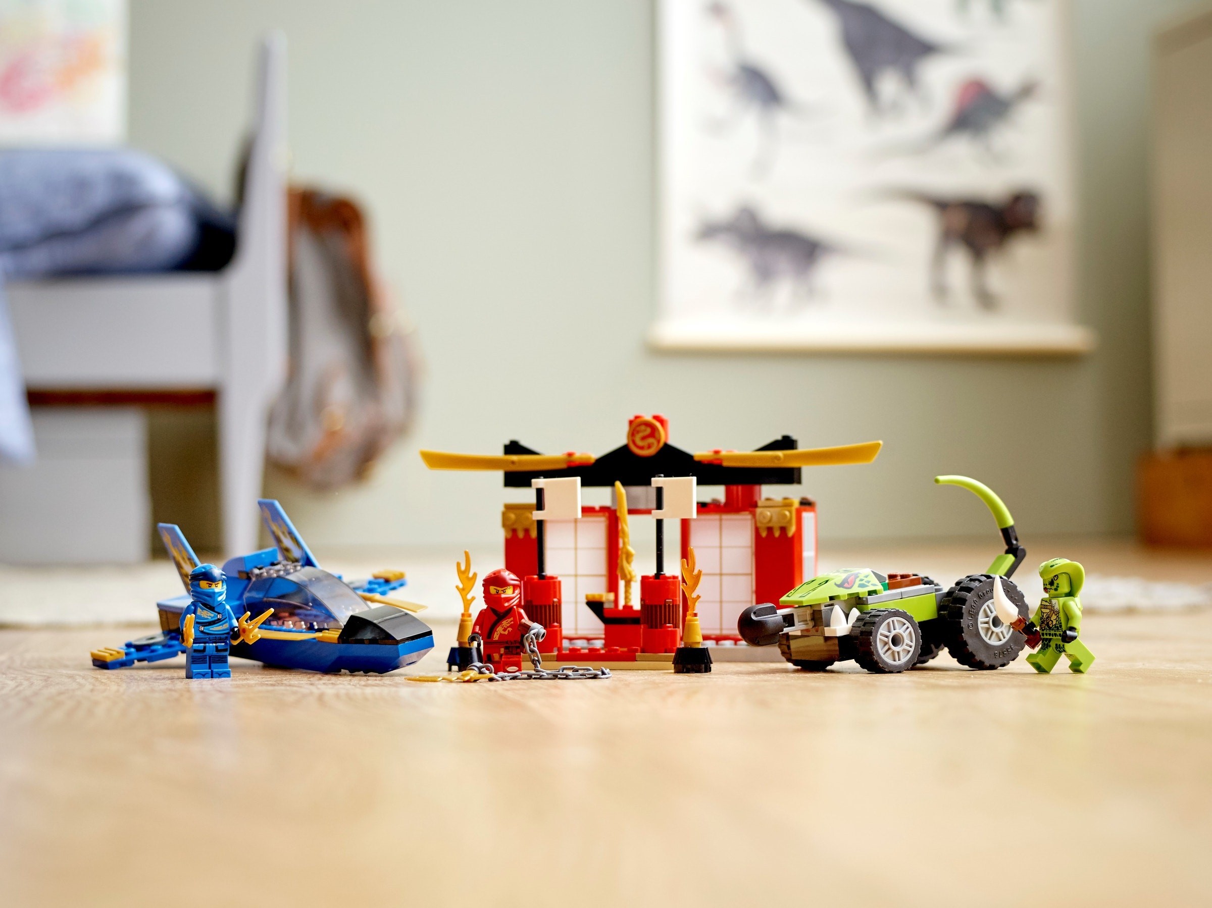 Storm Fighter Battle 71703 - hình ảnh tổng thể bộ LEGO