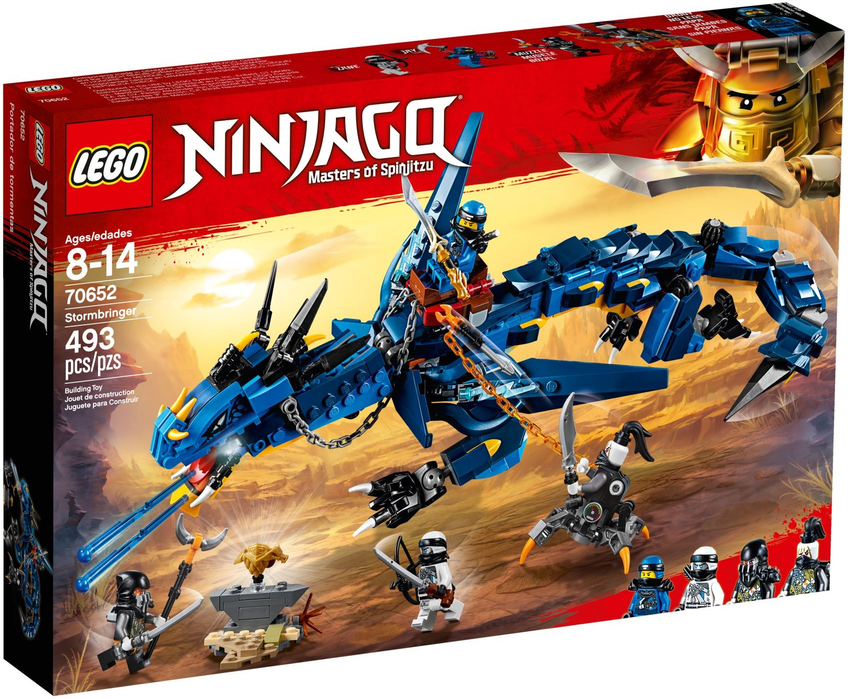 Stormbringer 70652 - hình ảnh tổng thể bộ LEGO