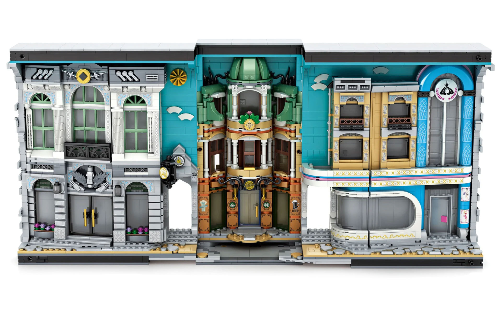 Streetscape Book of Architecture  - hình ảnh chi tiết bộ LEGO