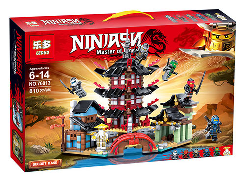 Temple of Airjitzu 70751 - góc nhìn khác của bộ LEGO