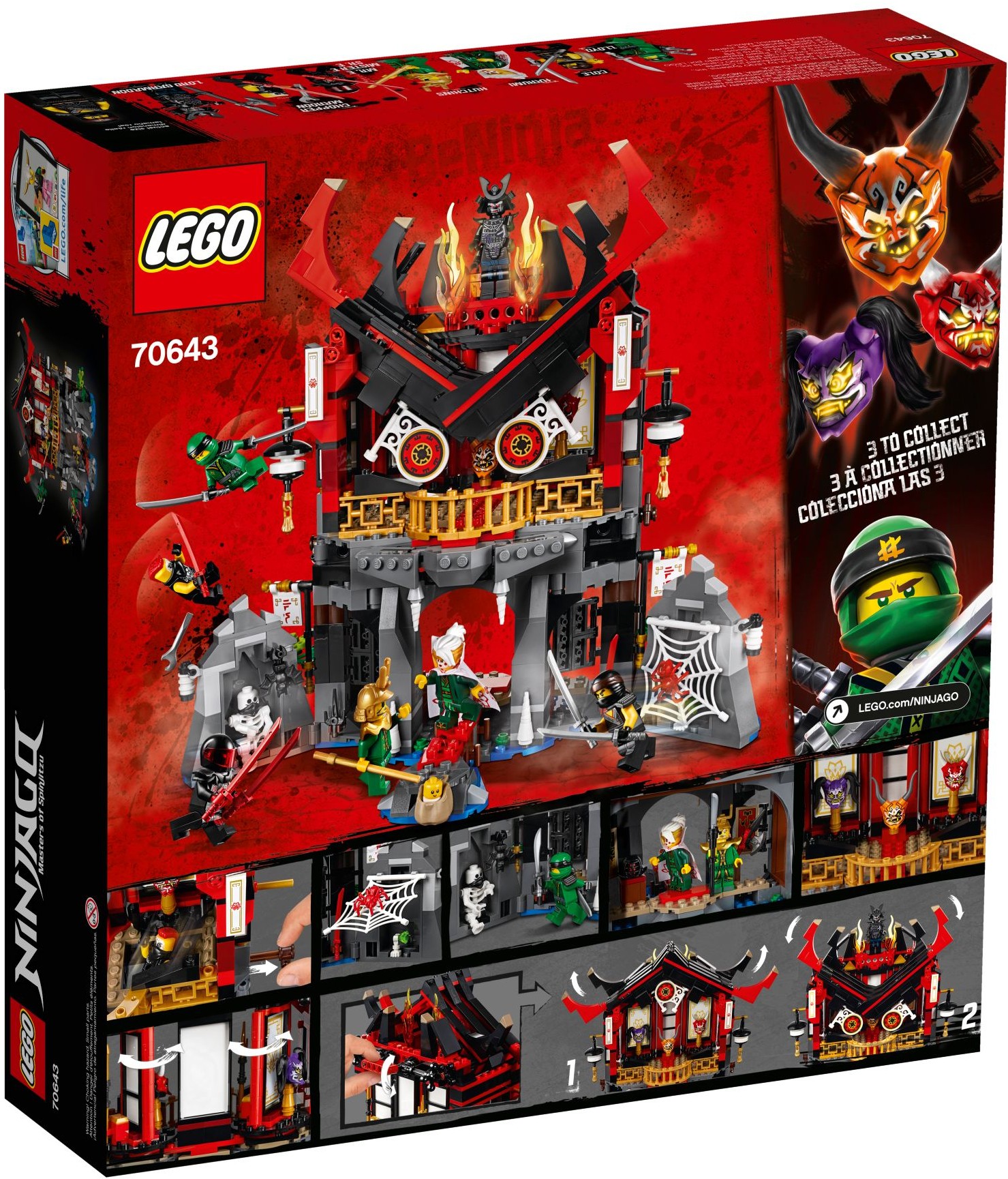Temple of Resurrection 70643 - thêm hình ảnh sản phẩm LEGO