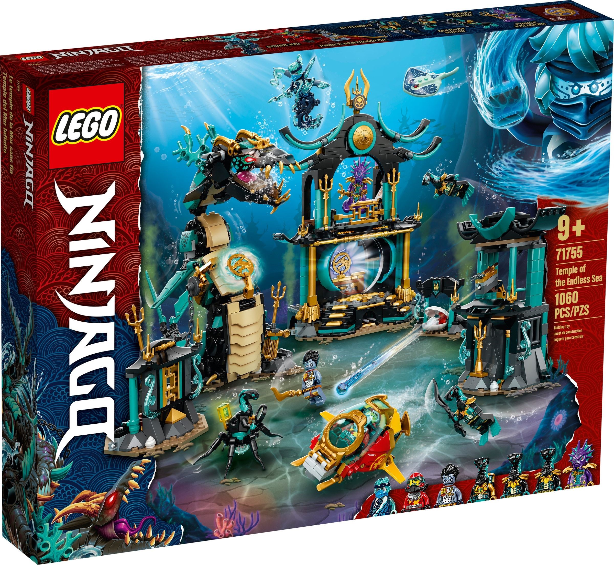 Temple of the Endless Sea 71755 - hình ảnh tổng thể bộ LEGO