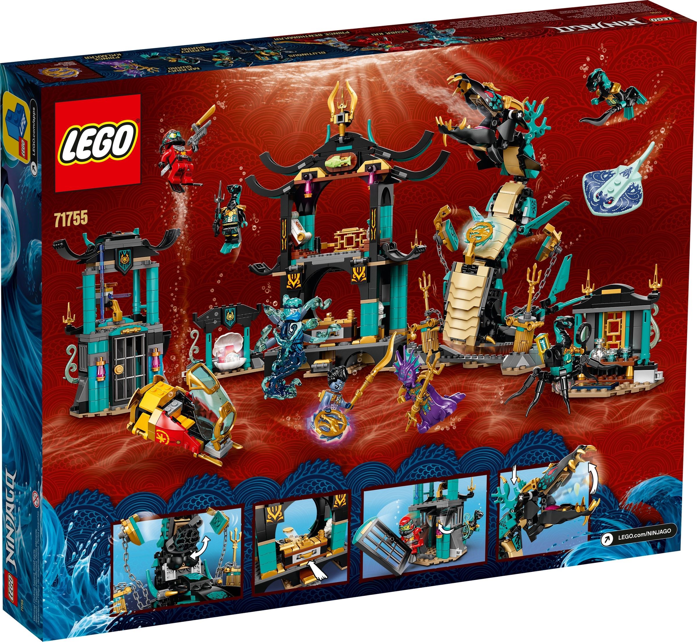 Temple of the Endless Sea 71755 - hình ảnh chi tiết bộ LEGO
