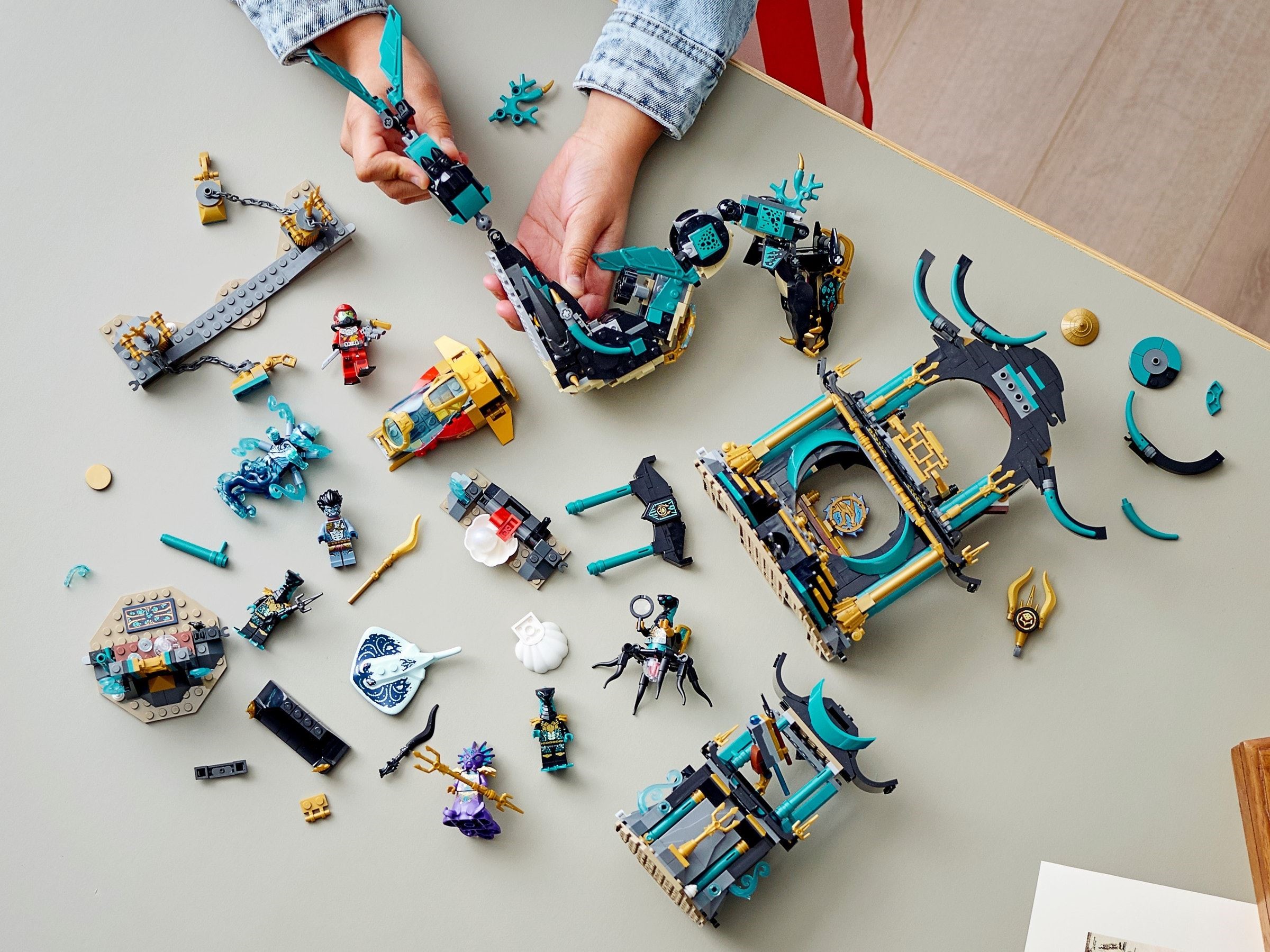 Temple of the Endless Sea 71755 - góc nhìn khác của bộ LEGO