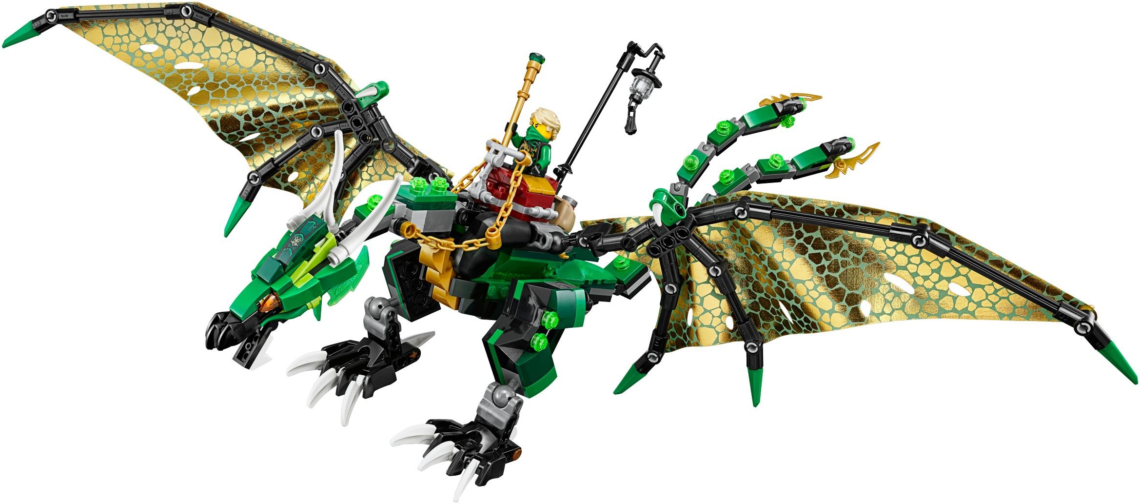 The Green NRG Dragon 70593 - hình ảnh chi tiết bộ LEGO