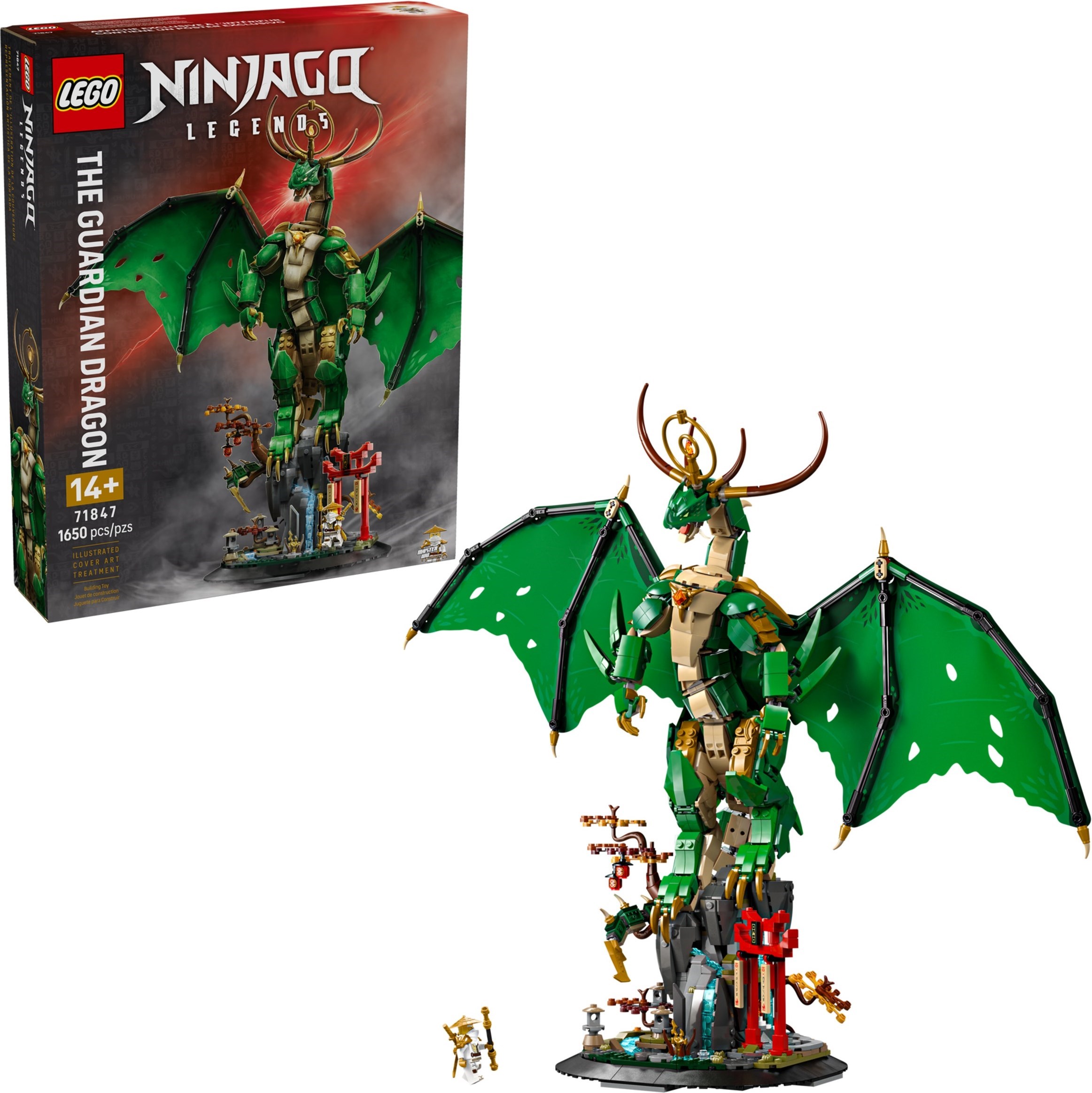 The Guardian Dragon 71847 - hình ảnh tổng thể bộ LEGO