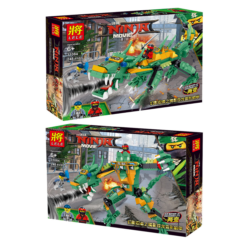 The LELE Ninja Movie - hình ảnh tổng thể bộ LEGO
