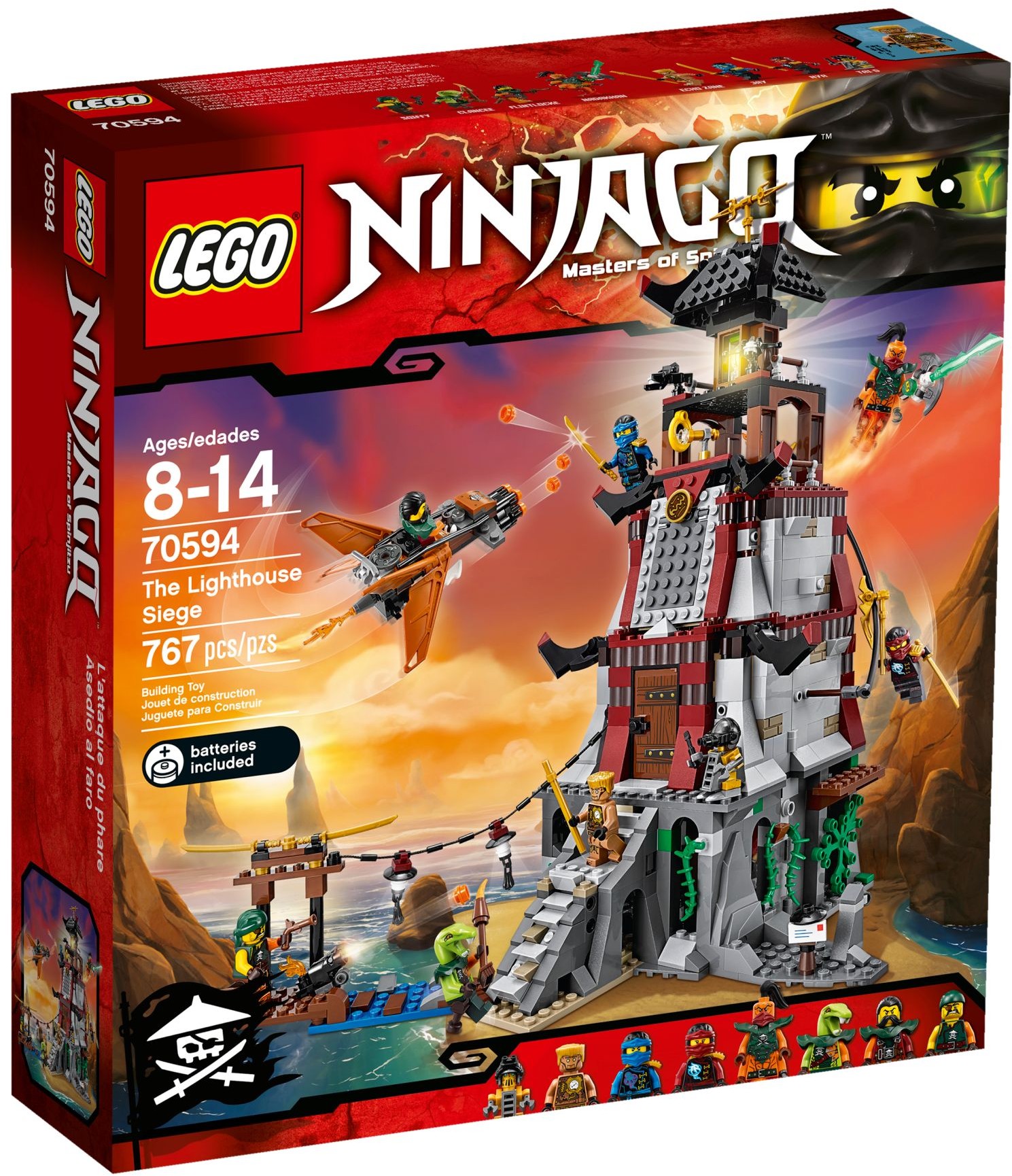 The Lighthouse Siege 70594 - góc nhìn khác của bộ LEGO