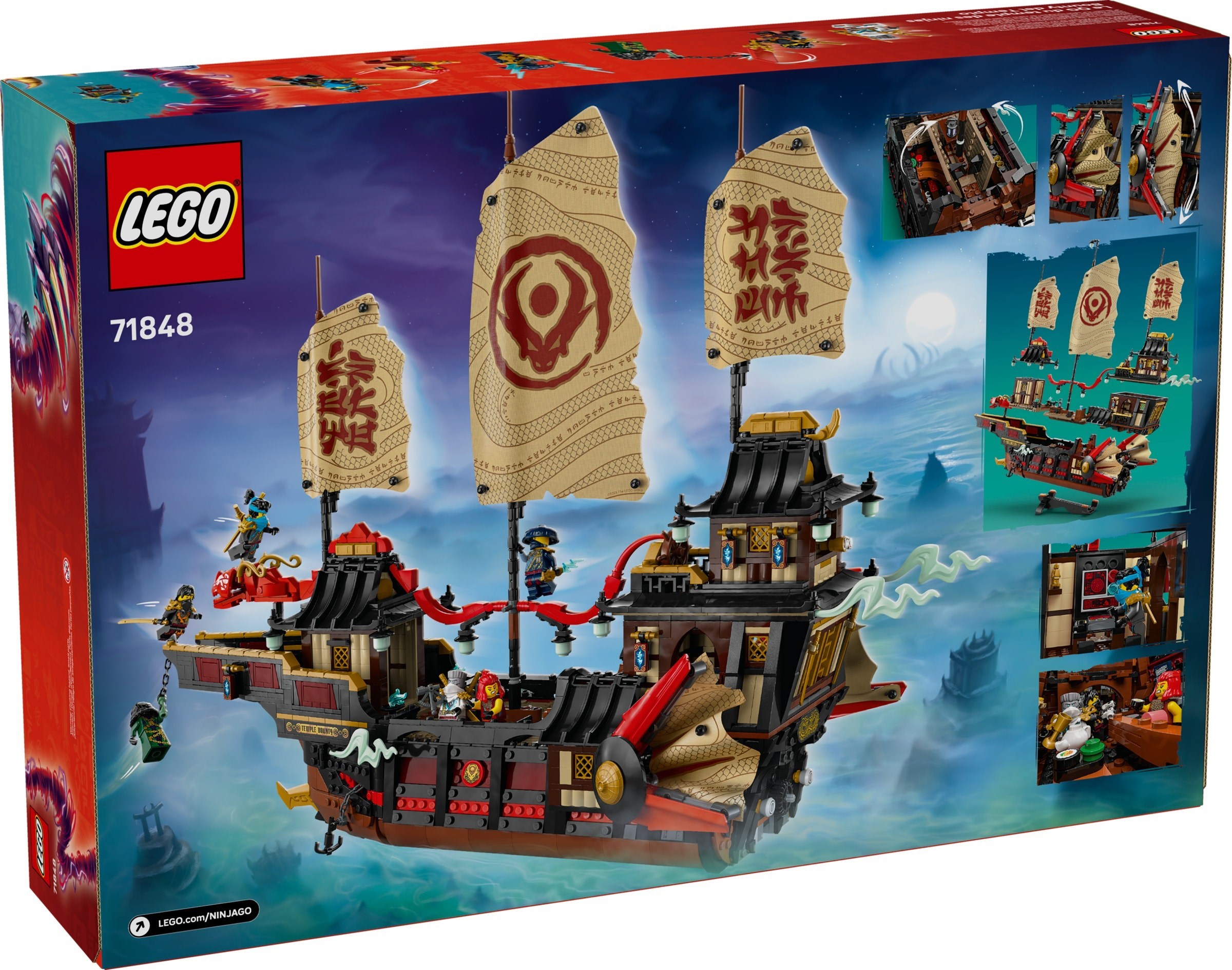 The Temple Bounty 71848 - hình ảnh chi tiết bộ LEGO