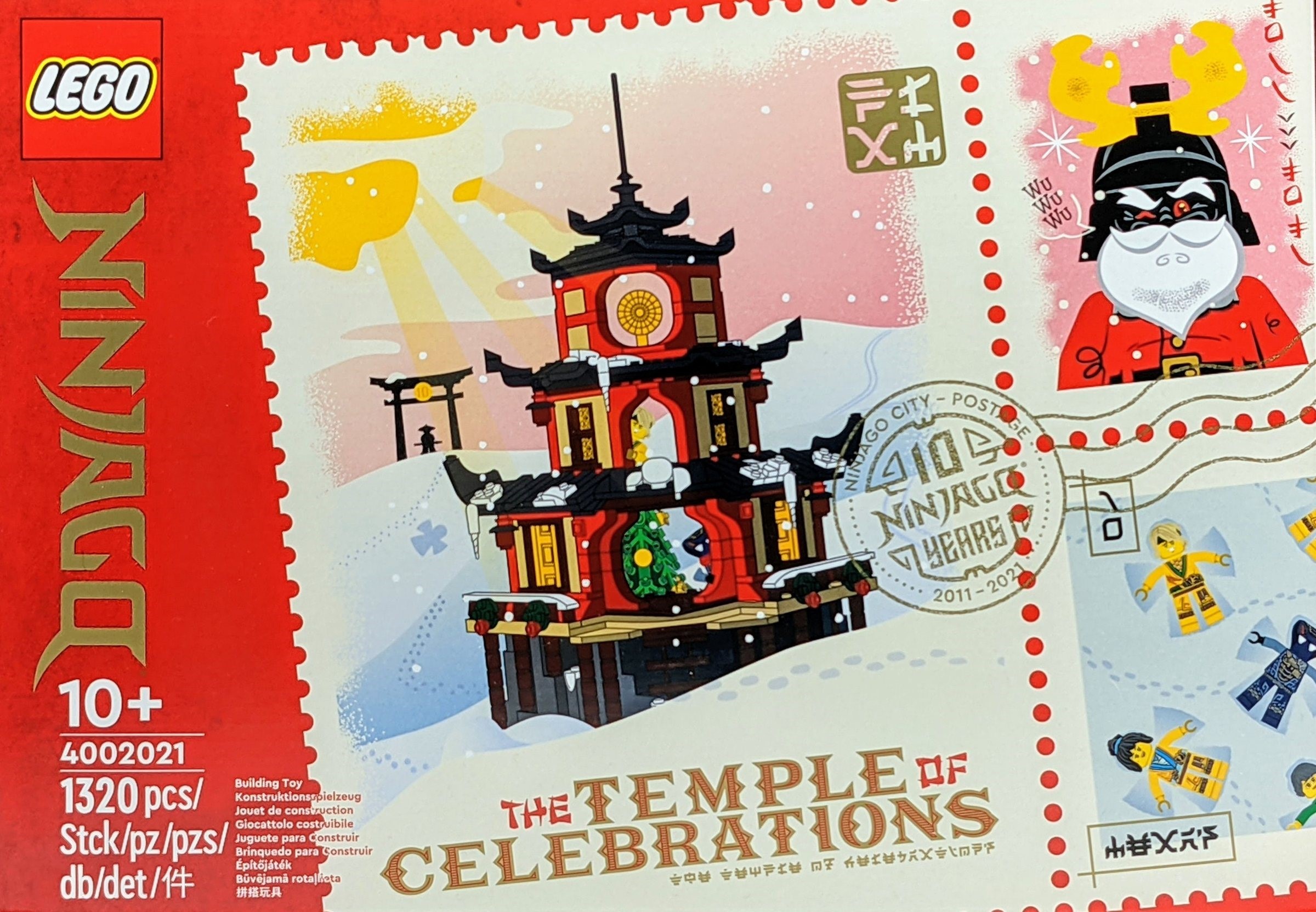 The Temple of Celebrations 4002021 - hình ảnh tổng thể bộ LEGO