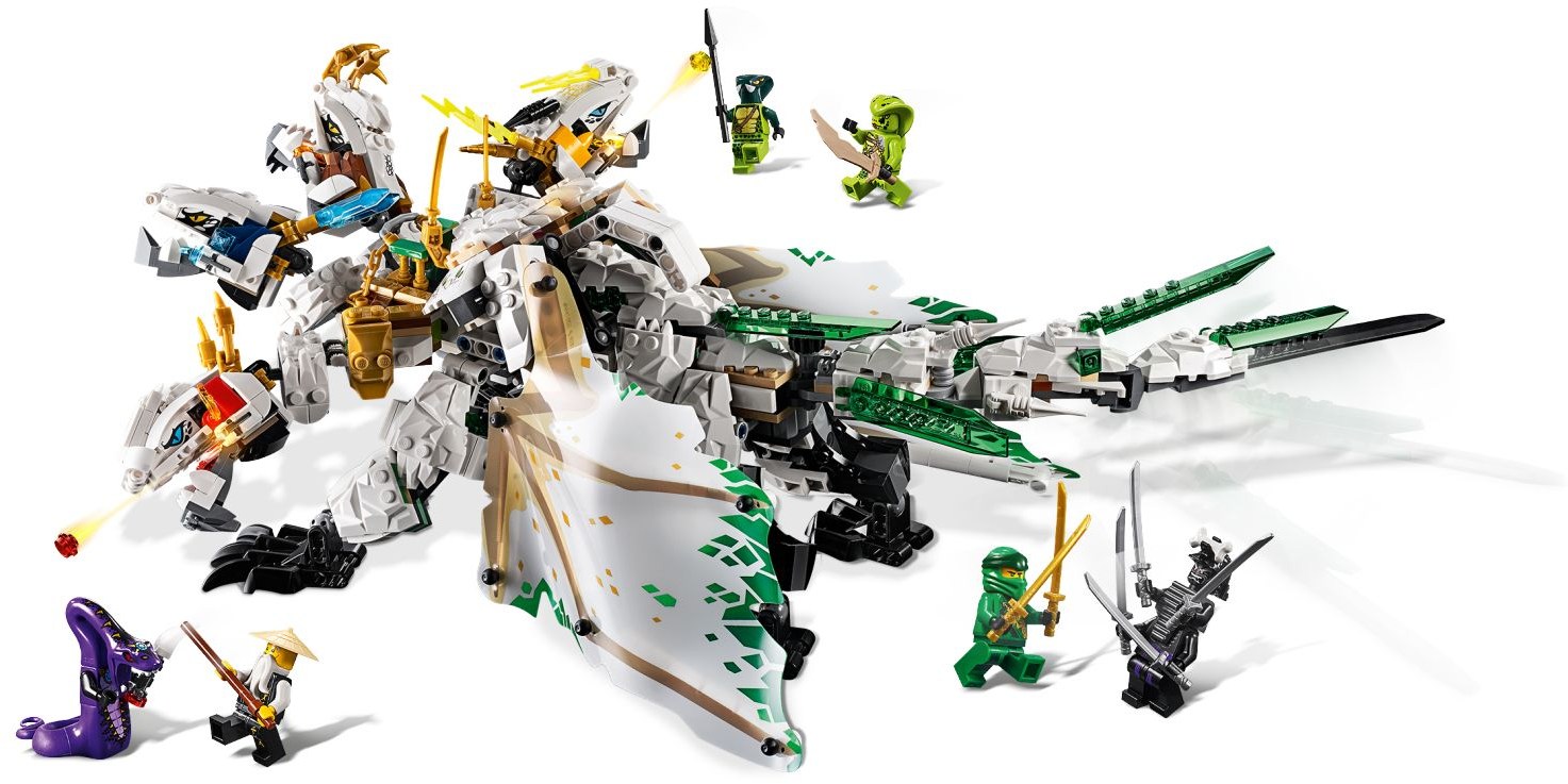 The Ultra Dragon 70679 - góc nhìn khác của bộ LEGO