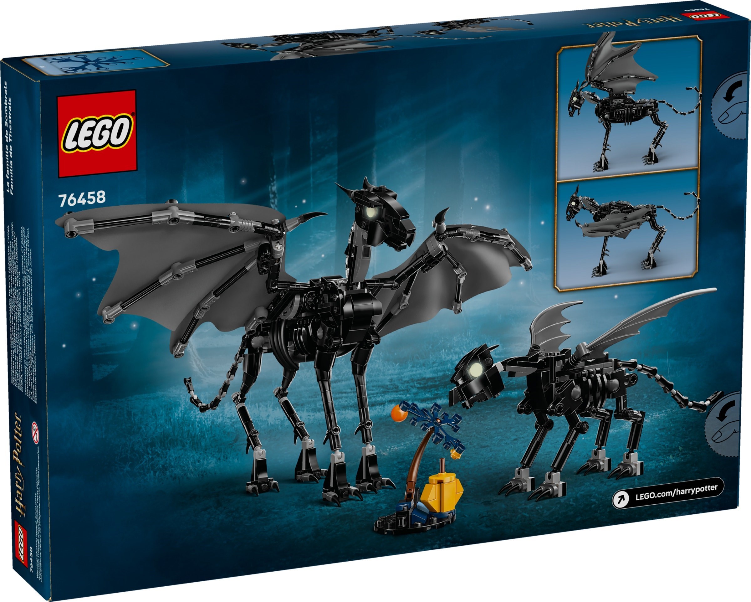 Thestral Family 76458 - hình ảnh tổng thể bộ LEGO