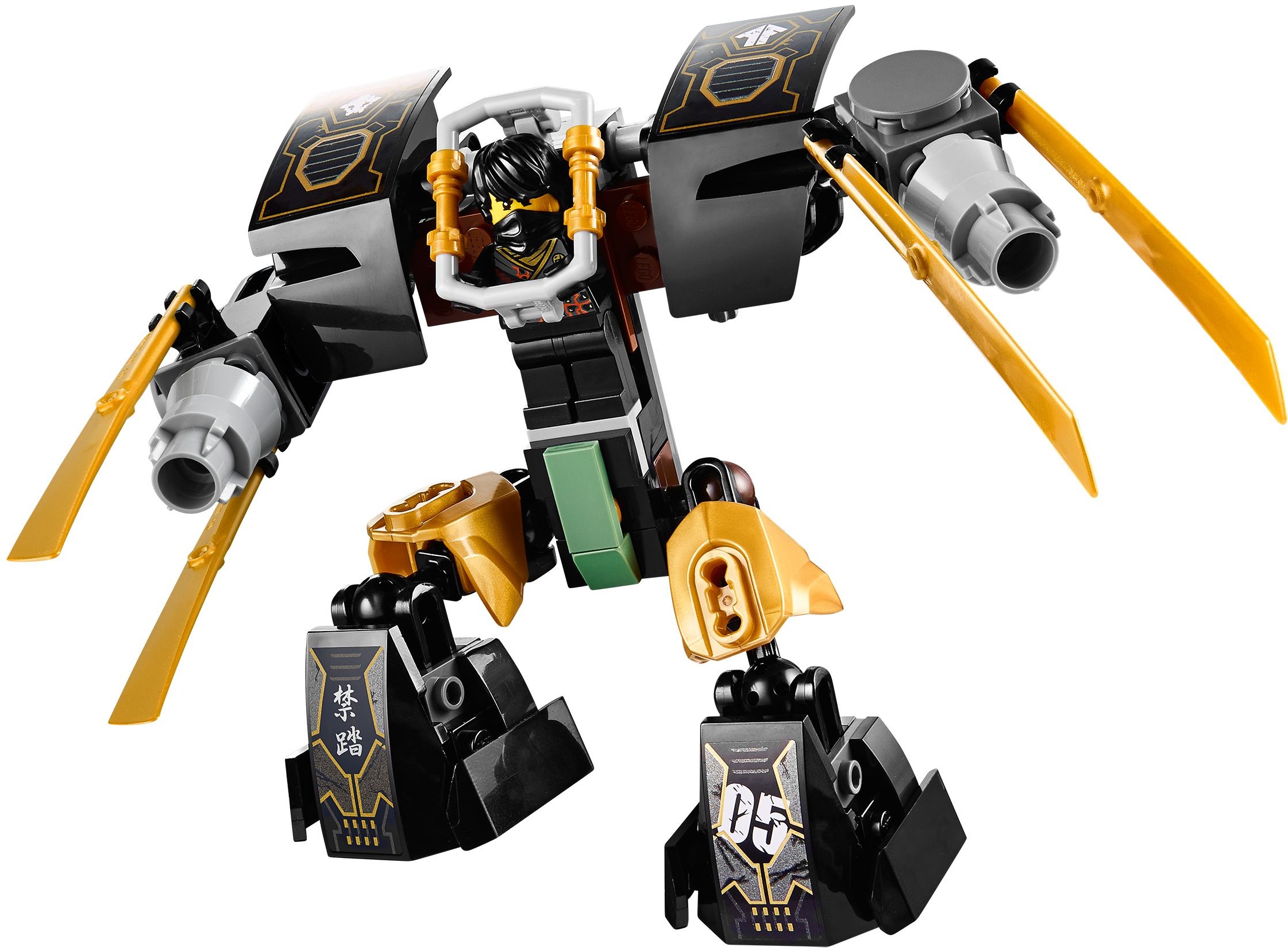 Thunder Raider 70723 - góc nhìn khác của bộ LEGO