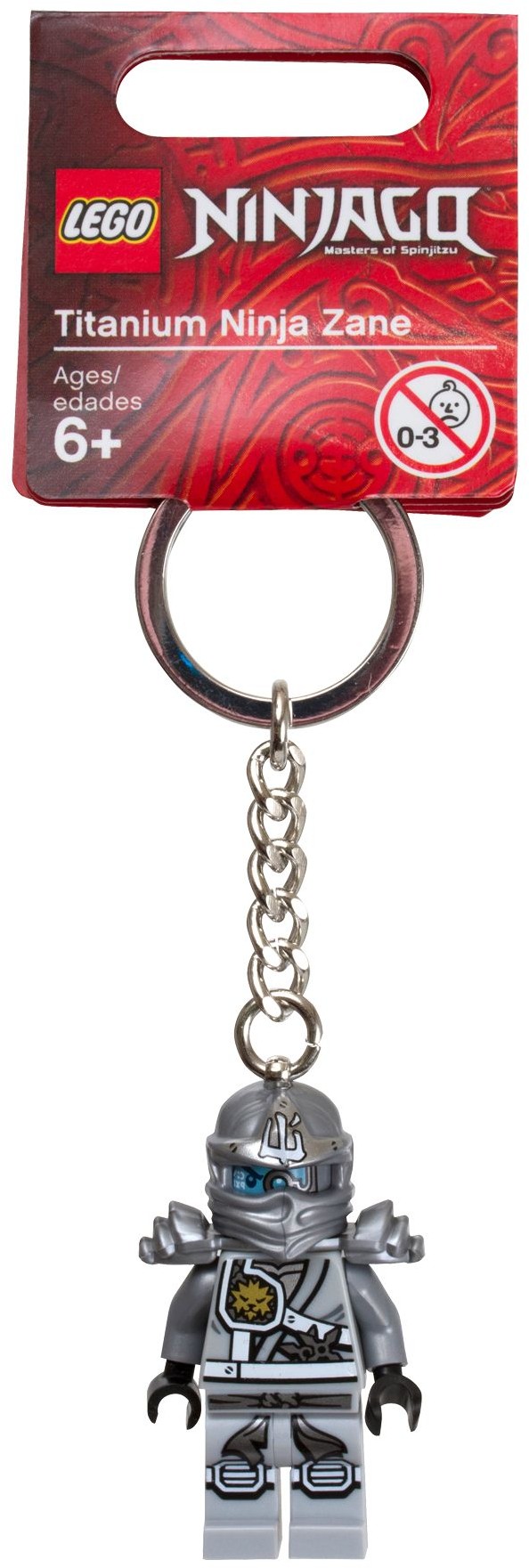 Titanium Zane Key Chain 851352 - hình ảnh tổng thể bộ LEGO