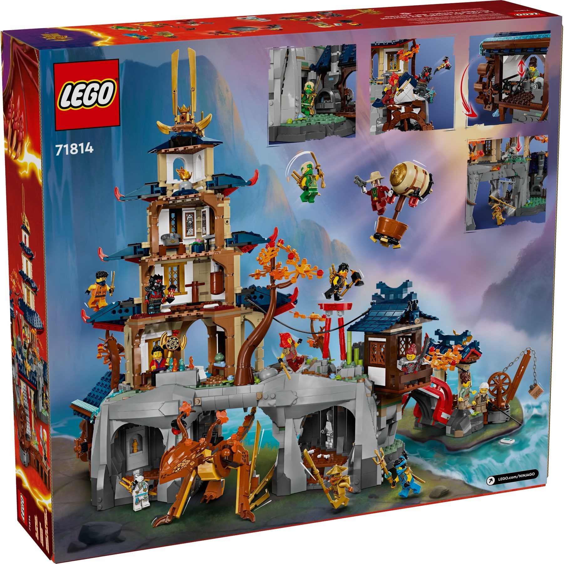 Tournament Temple City 71814 - hình ảnh chi tiết bộ LEGO