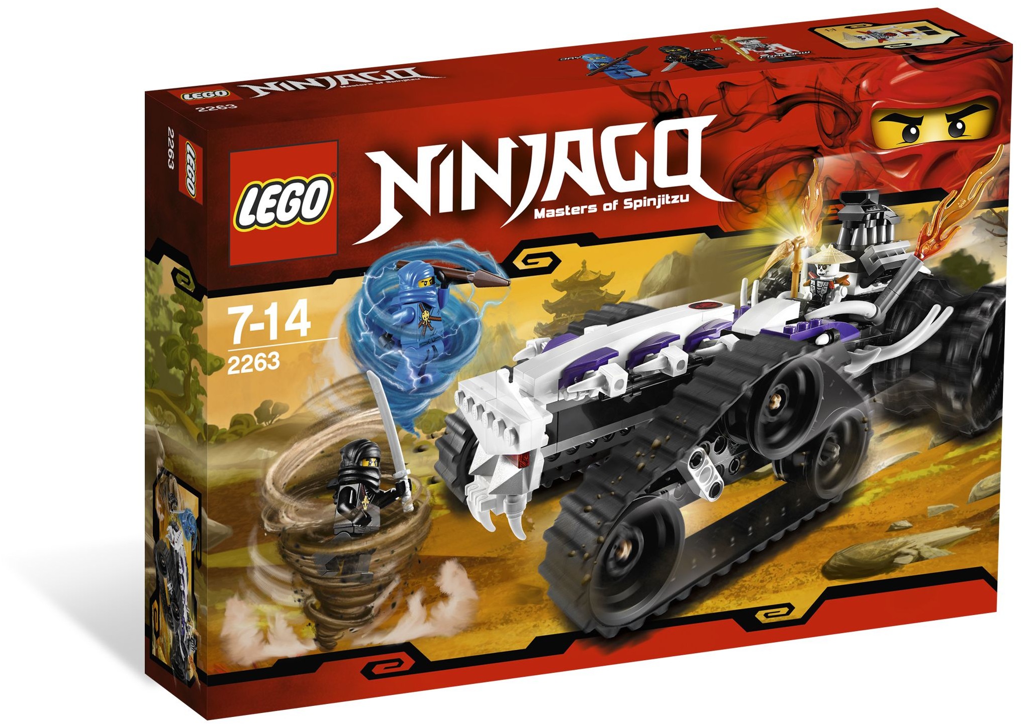 Turbo Shredder 2263 - hình ảnh tổng thể bộ LEGO