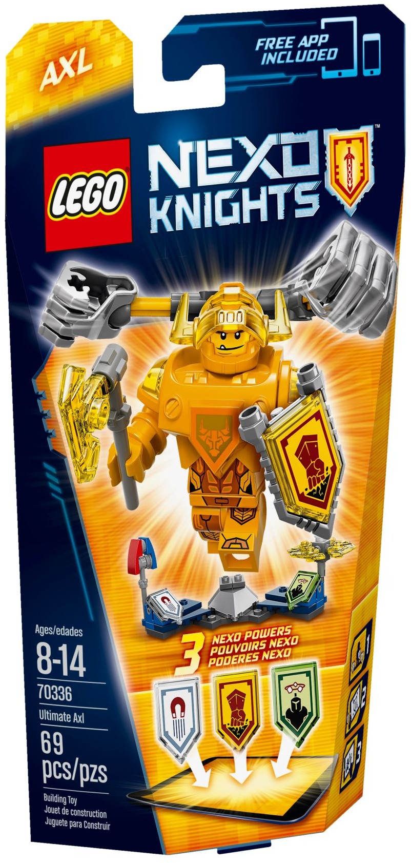 Ultimate Axl 70336 - hình ảnh tổng thể bộ LEGO