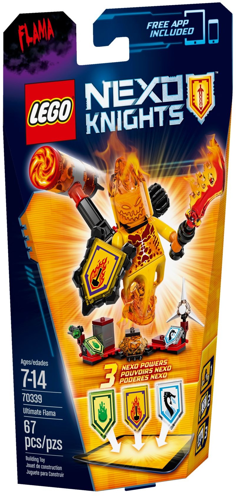 Ultimate Flama 70339 - hình ảnh tổng thể bộ LEGO