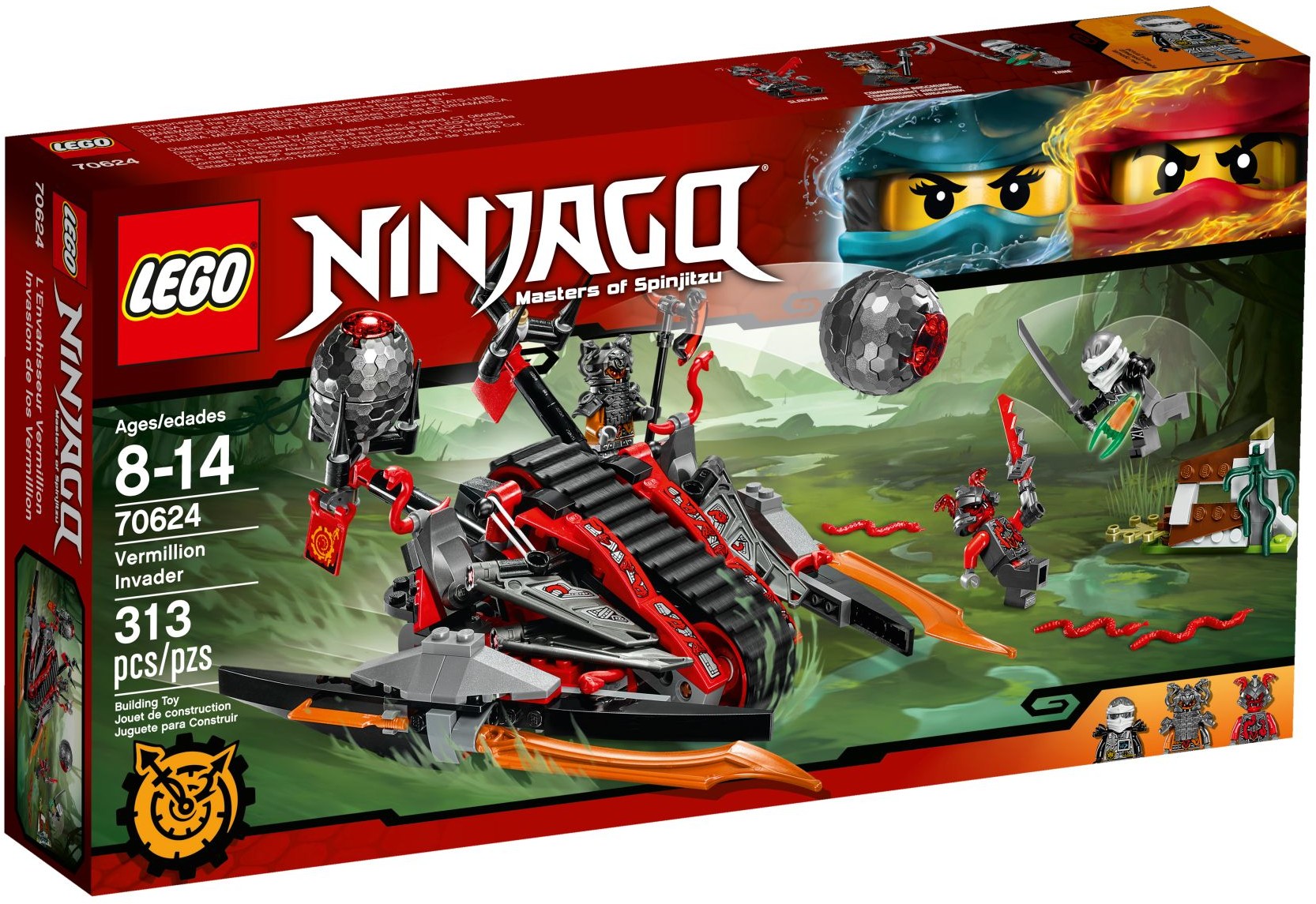 Vermillion Invader 70624 - hình ảnh tổng thể bộ LEGO