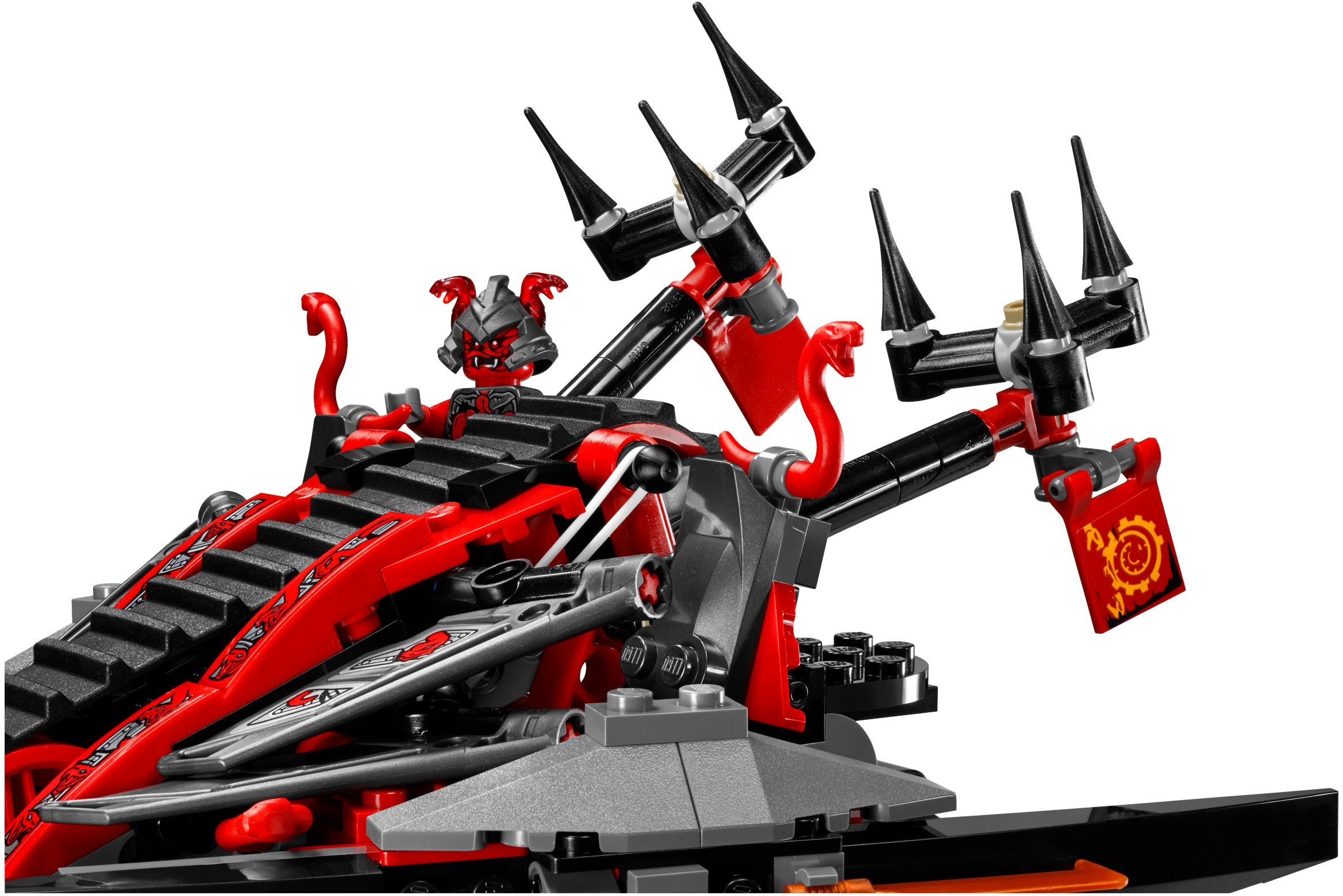 Vermillion Invader 70624 - góc nhìn khác của bộ LEGO