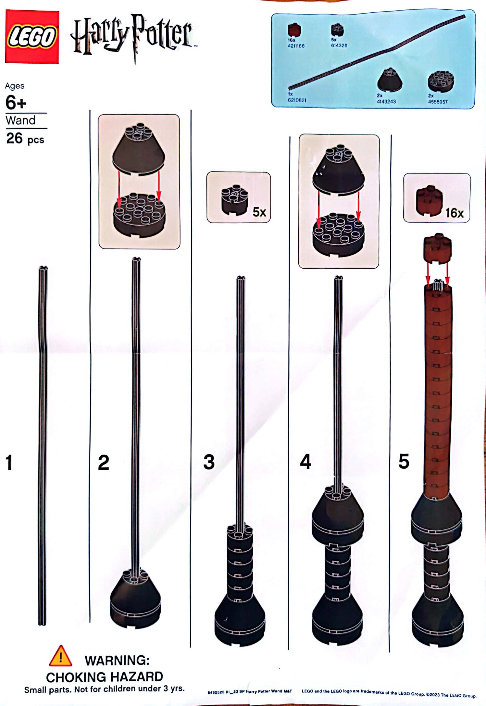 Wand 6482525 - hình ảnh tổng thể bộ LEGO