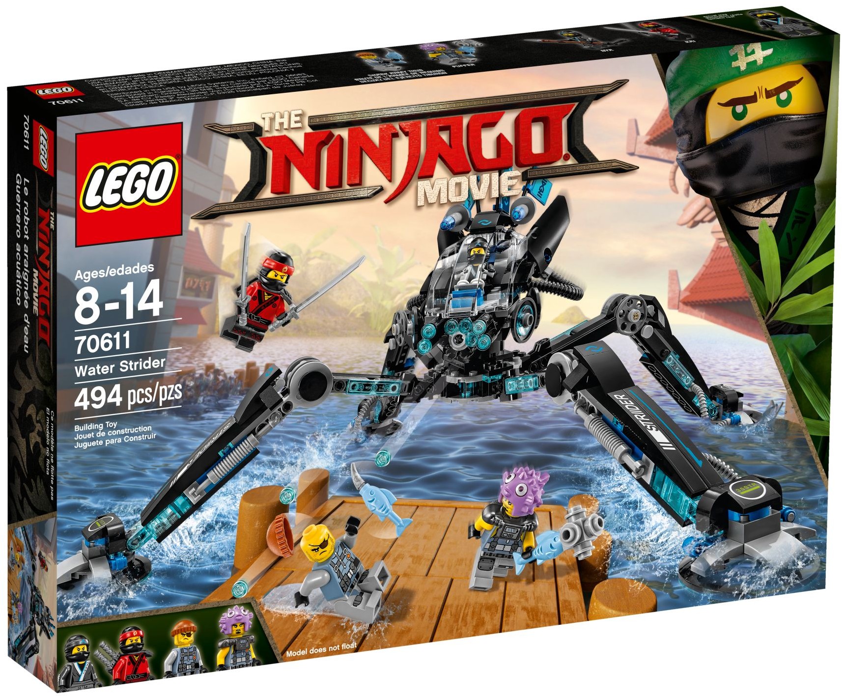 Water Strider 70611 - hình ảnh chi tiết bộ LEGO