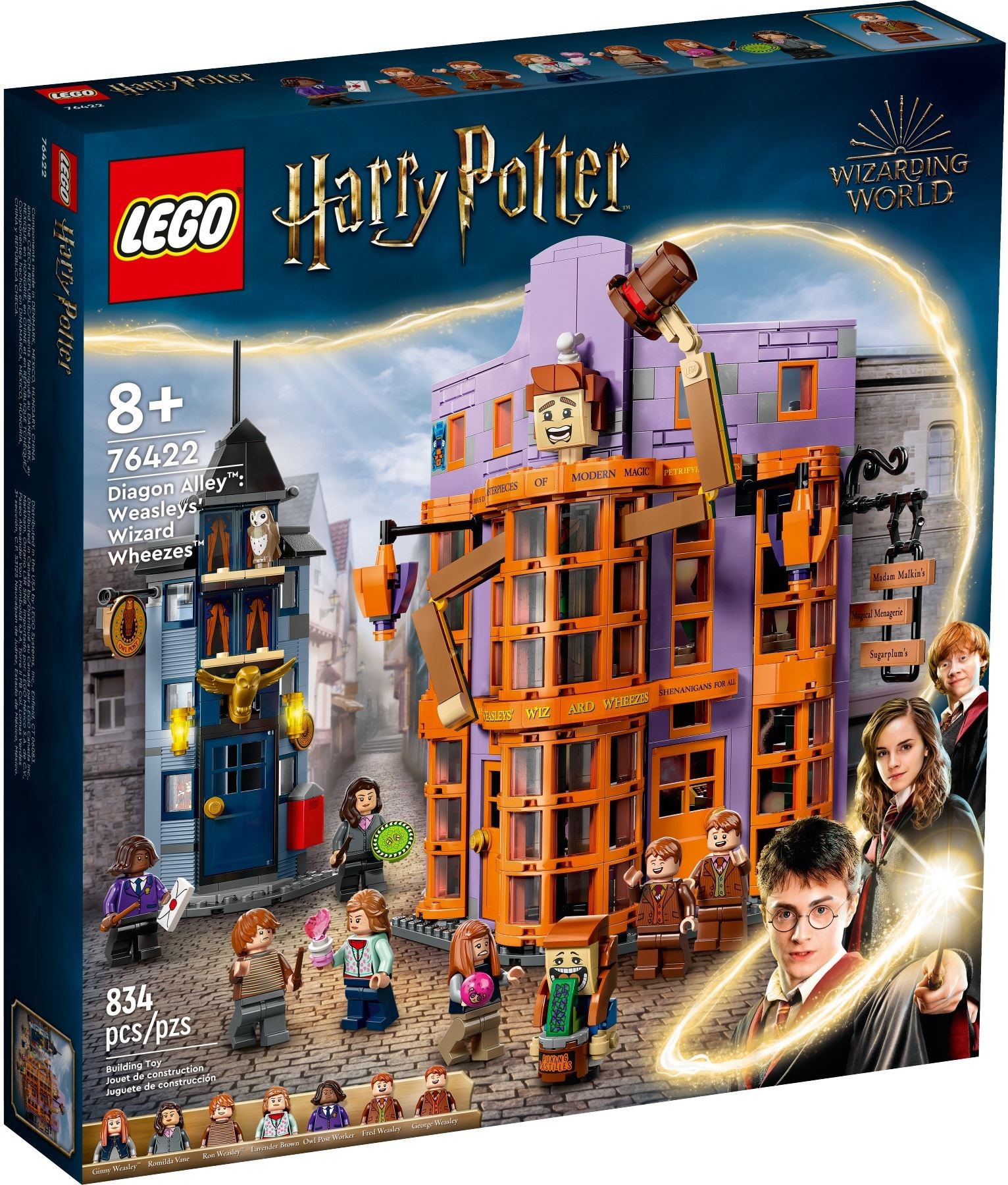 Weasleys Wizard Wheezes 76422 - hình ảnh chi tiết bộ LEGO