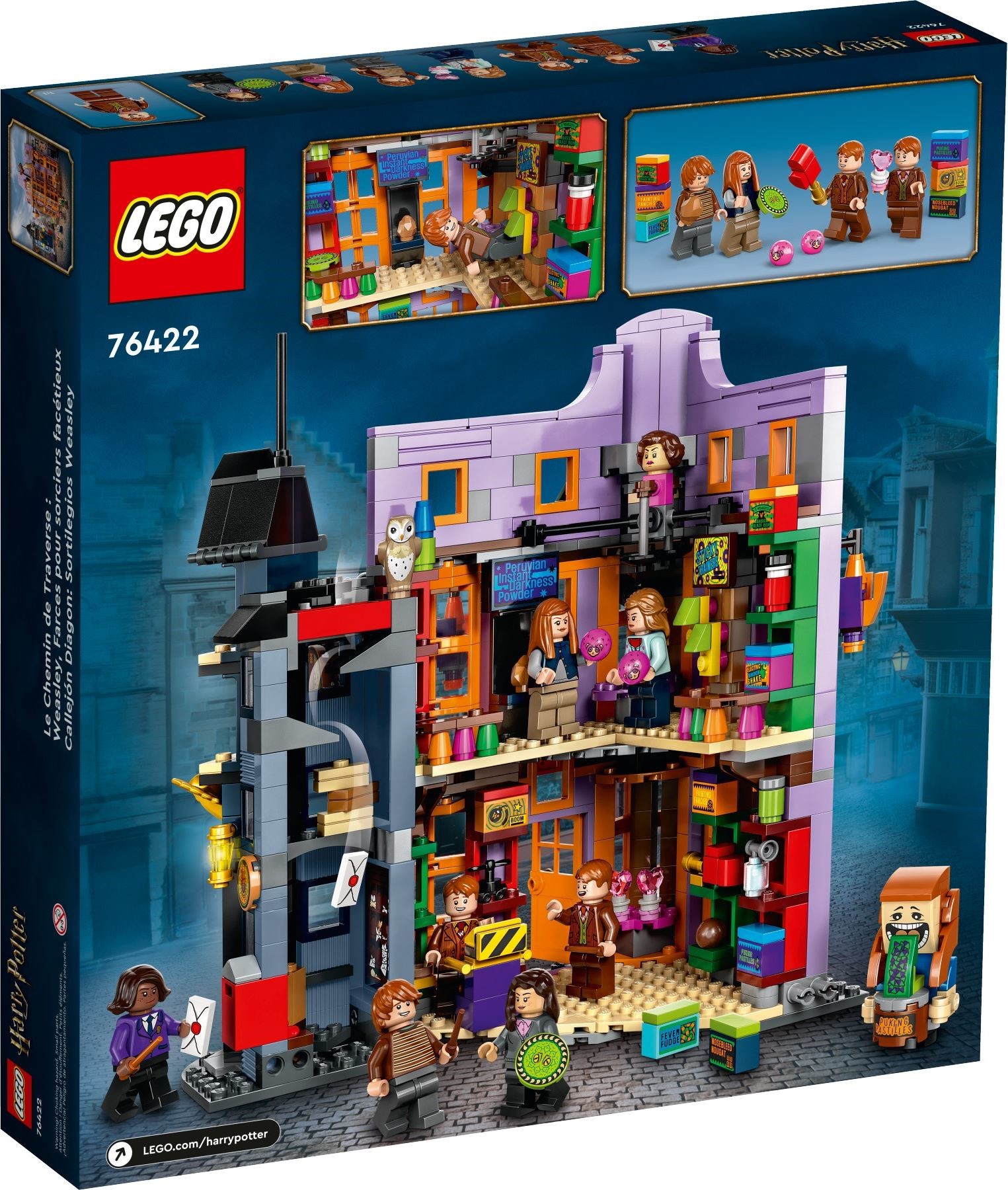 Weasleys Wizard Wheezes 76422 - góc nhìn khác của bộ LEGO