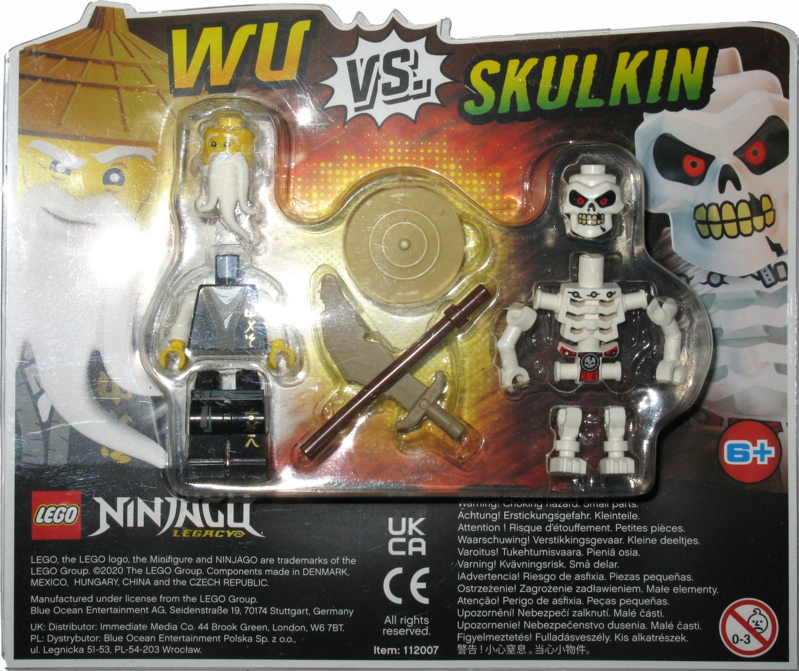 Wu vs. Skulkin 112007 - hình ảnh tổng thể bộ LEGO