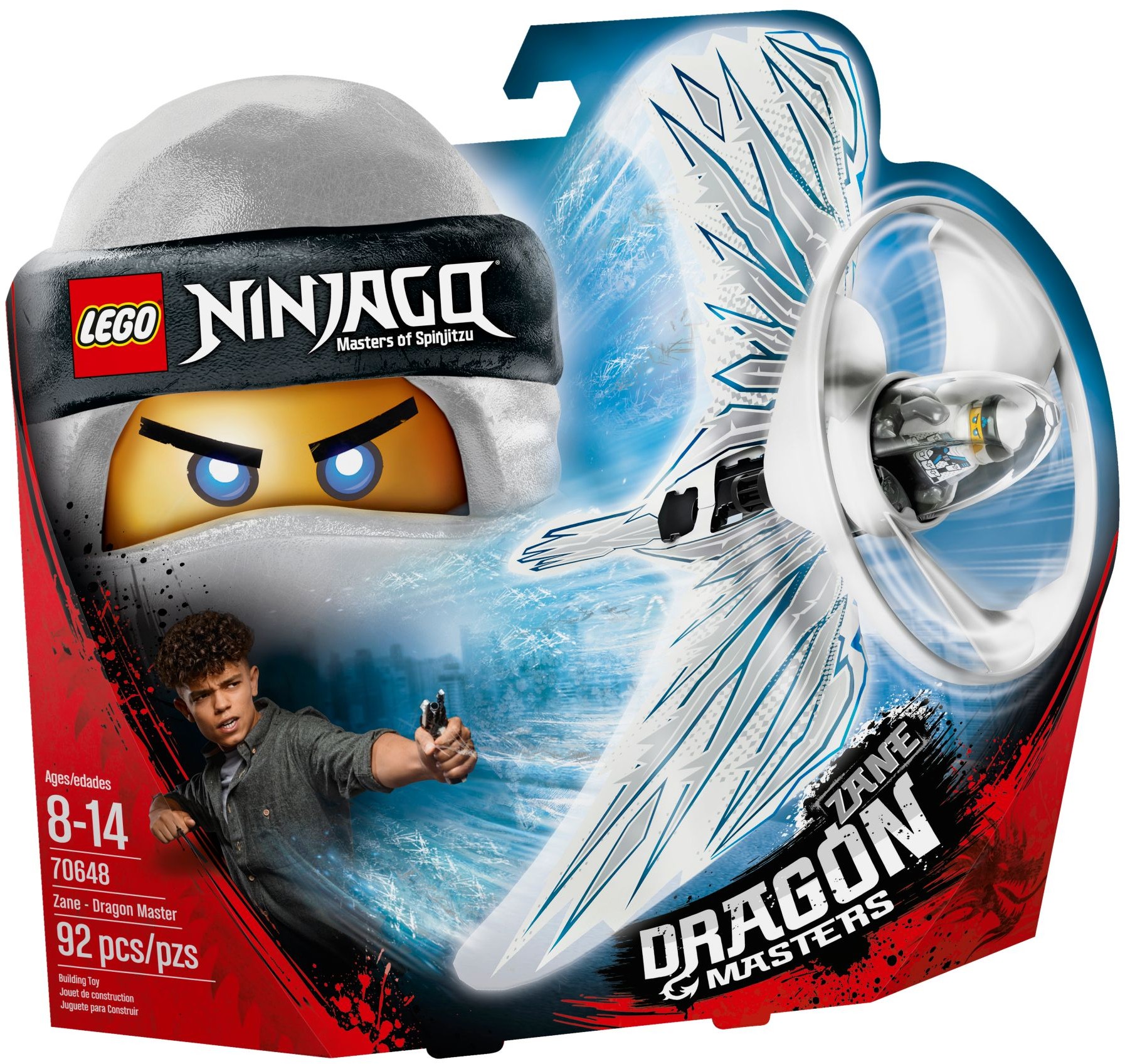 Zane - Dragon Master 70648 - hình ảnh tổng thể bộ LEGO