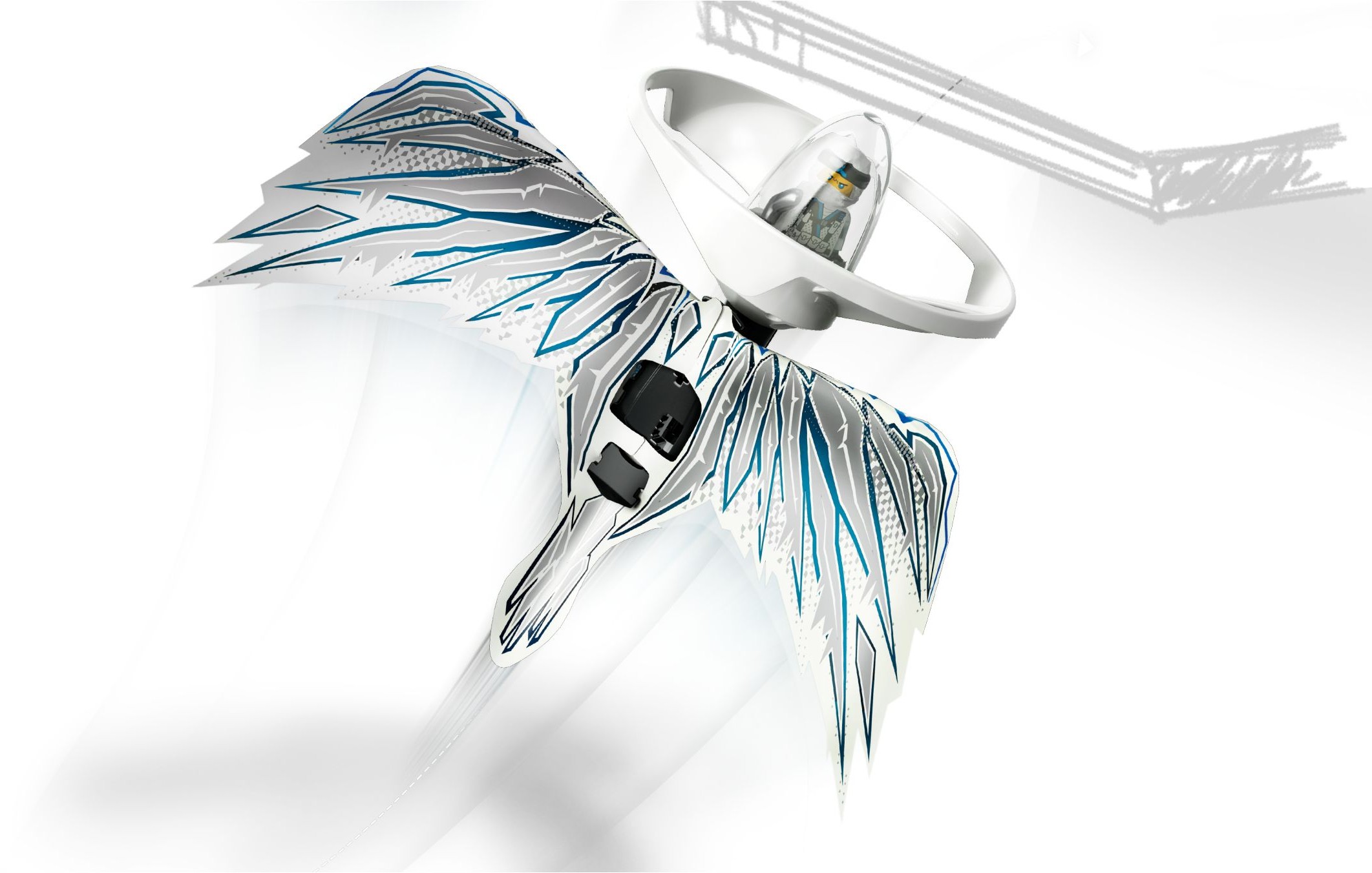 Zane - Dragon Master 70648 - góc nhìn khác của bộ LEGO