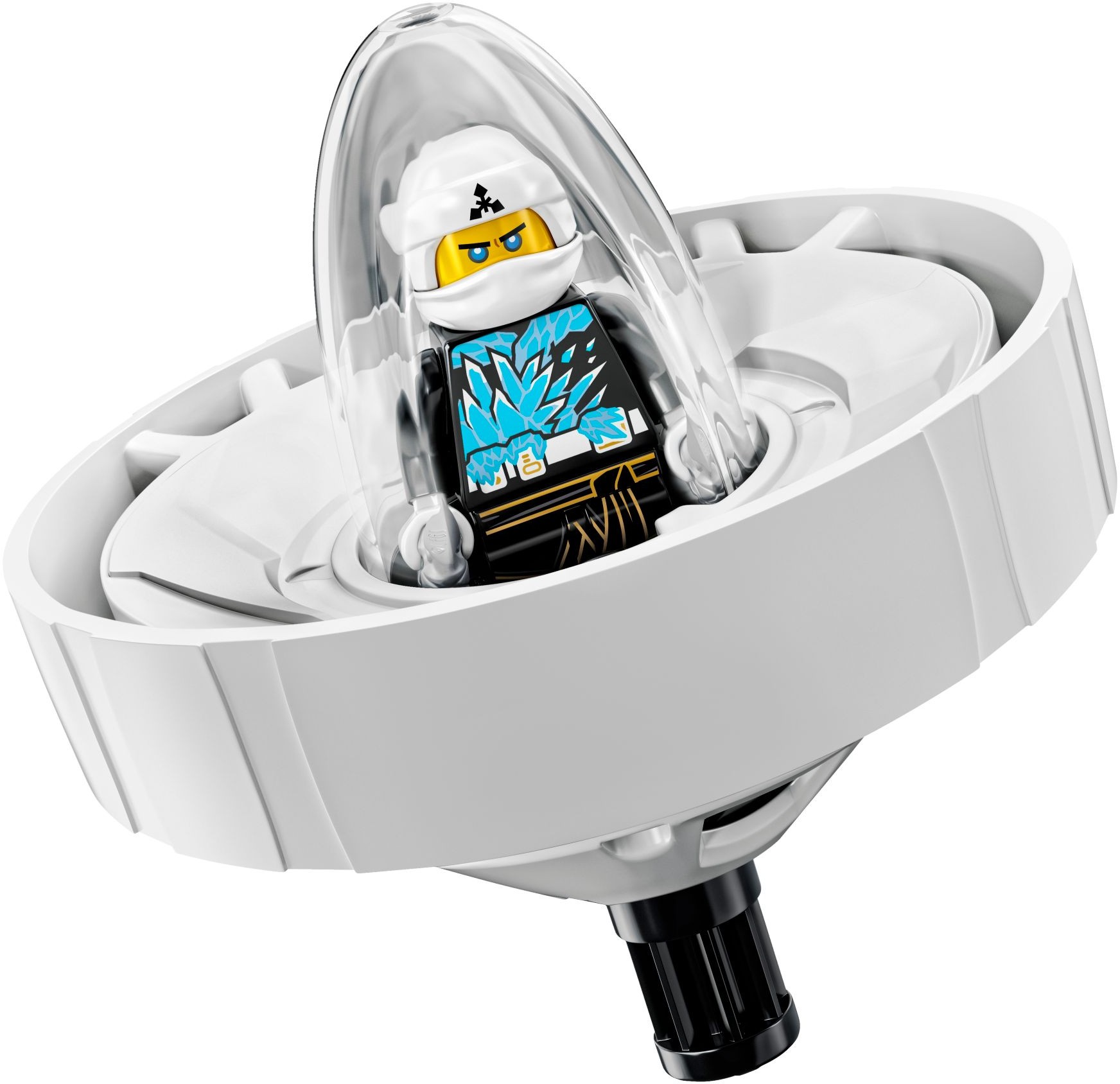 Zane - Spinjitzu Master 70636 - góc nhìn khác của bộ LEGO