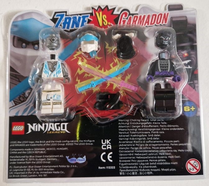Zane vs. Garmadon 112322 - hình ảnh tổng thể bộ LEGO