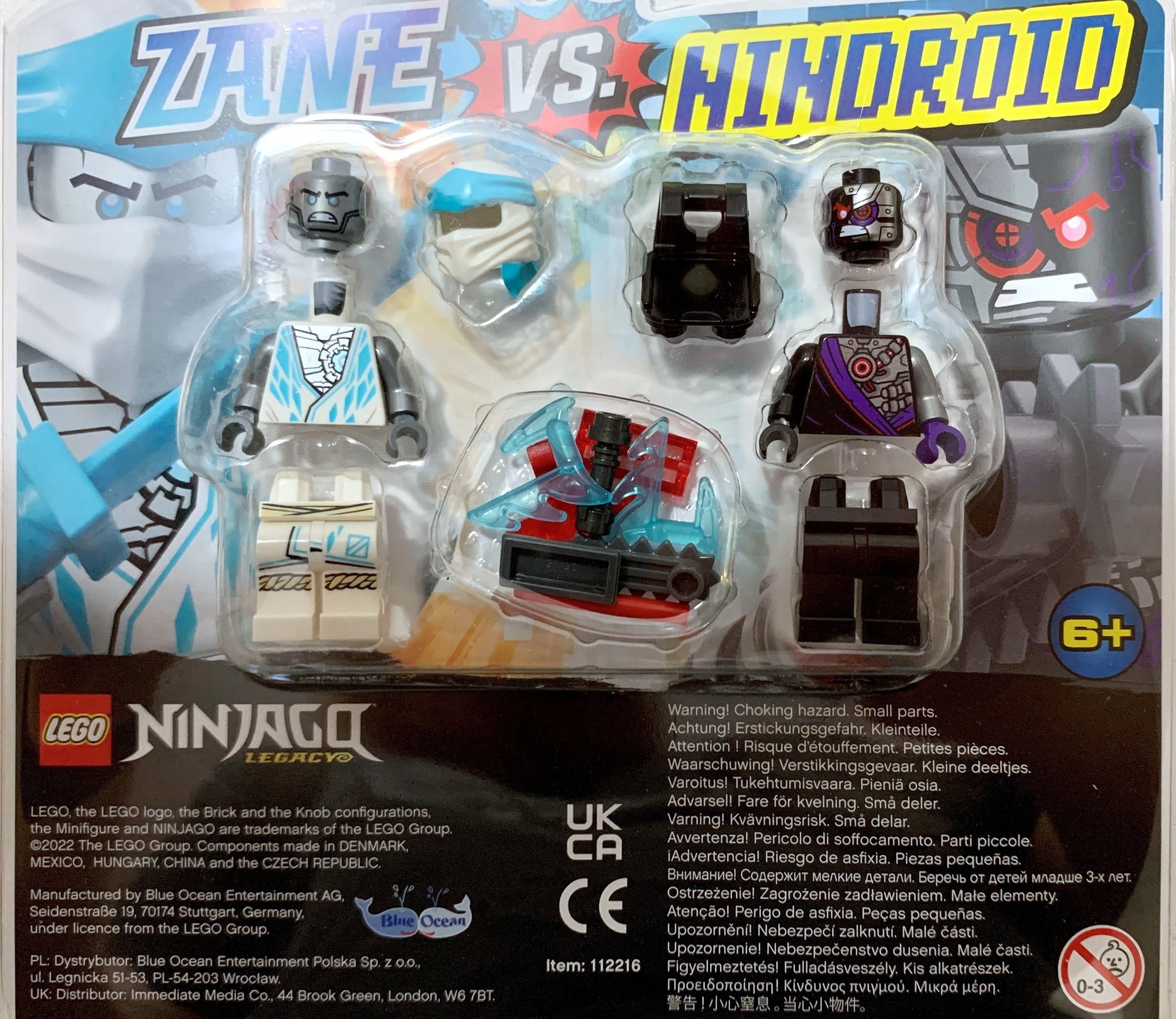 Zane vs. Nindroid 112216 - hình ảnh tổng thể bộ LEGO