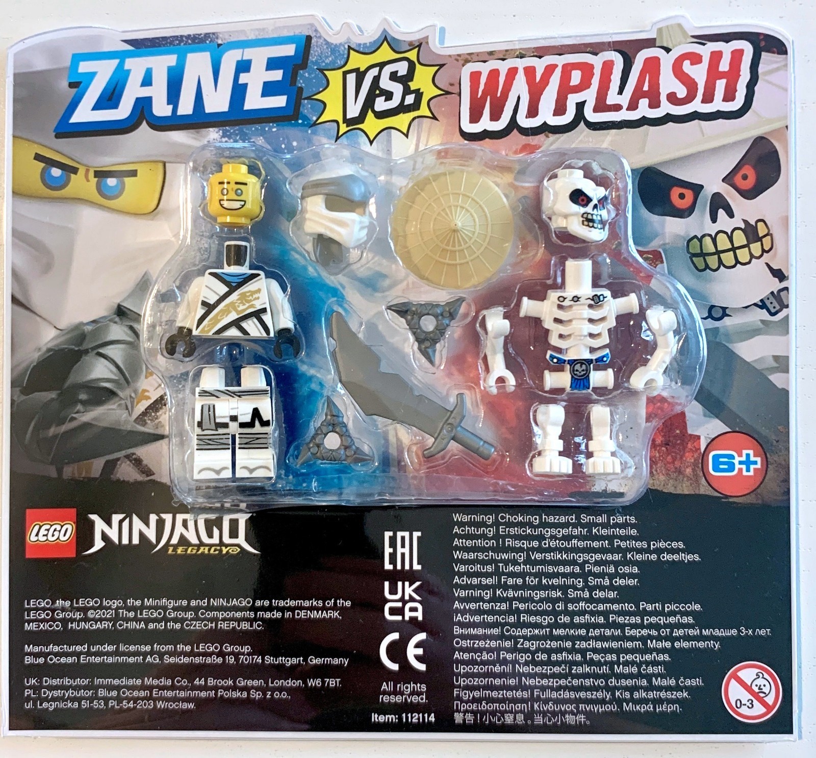 Zane vs. Wyplash 112114 - hình ảnh tổng thể bộ LEGO