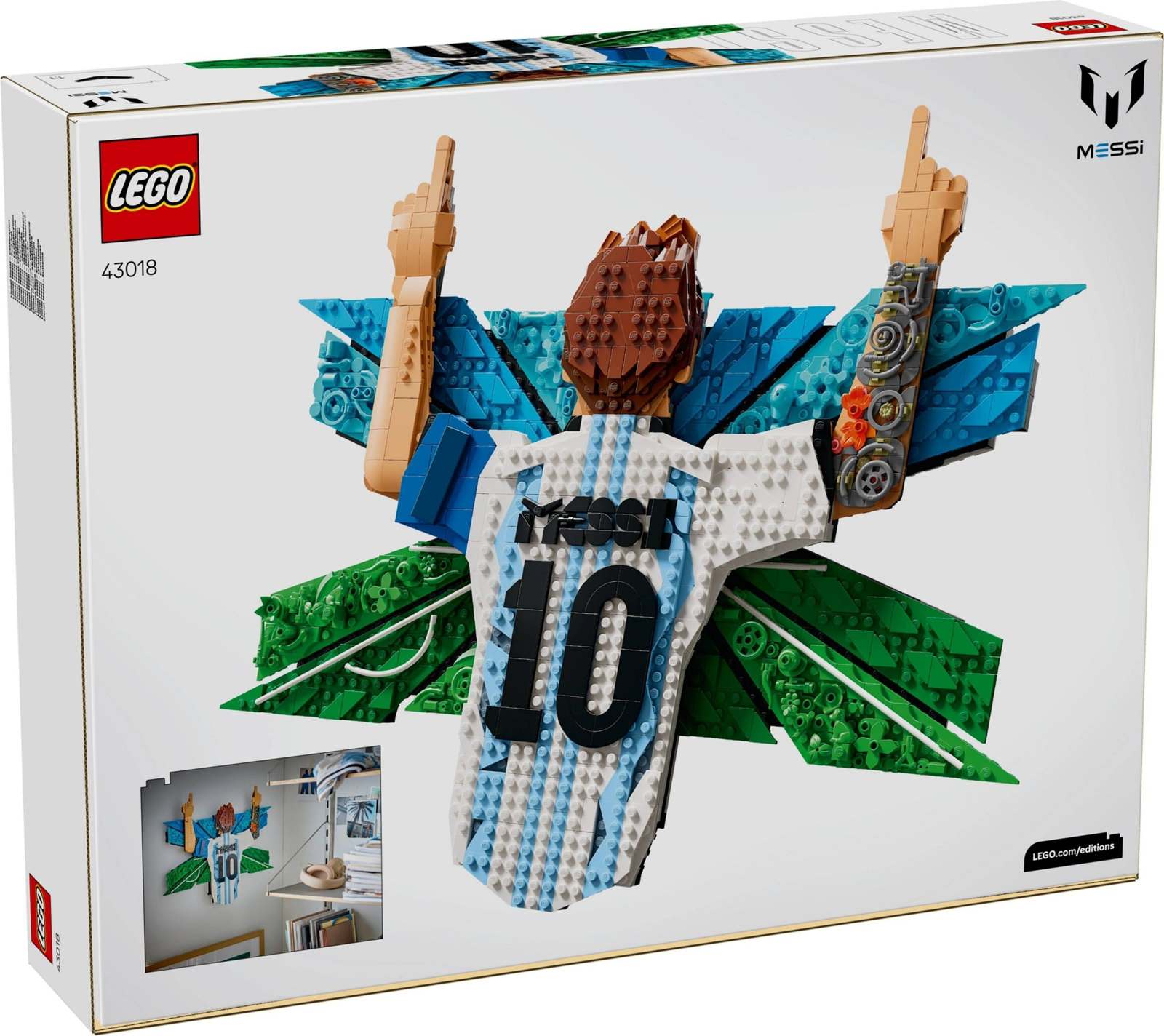 LEGO Messi 43018 góc nhìn khác