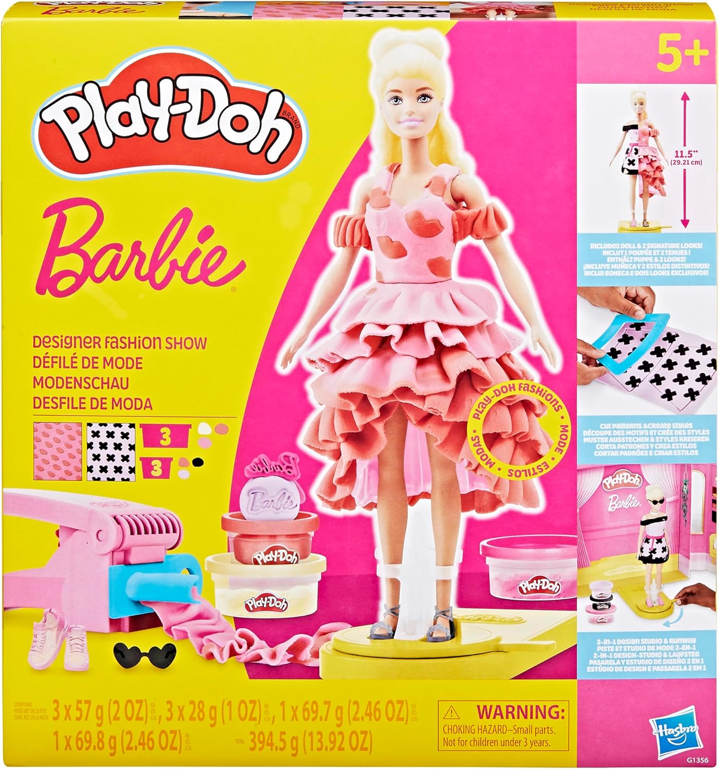 PLAY-DOH Barbie Designer Fashion Show bộ đồ chơi tổng thể