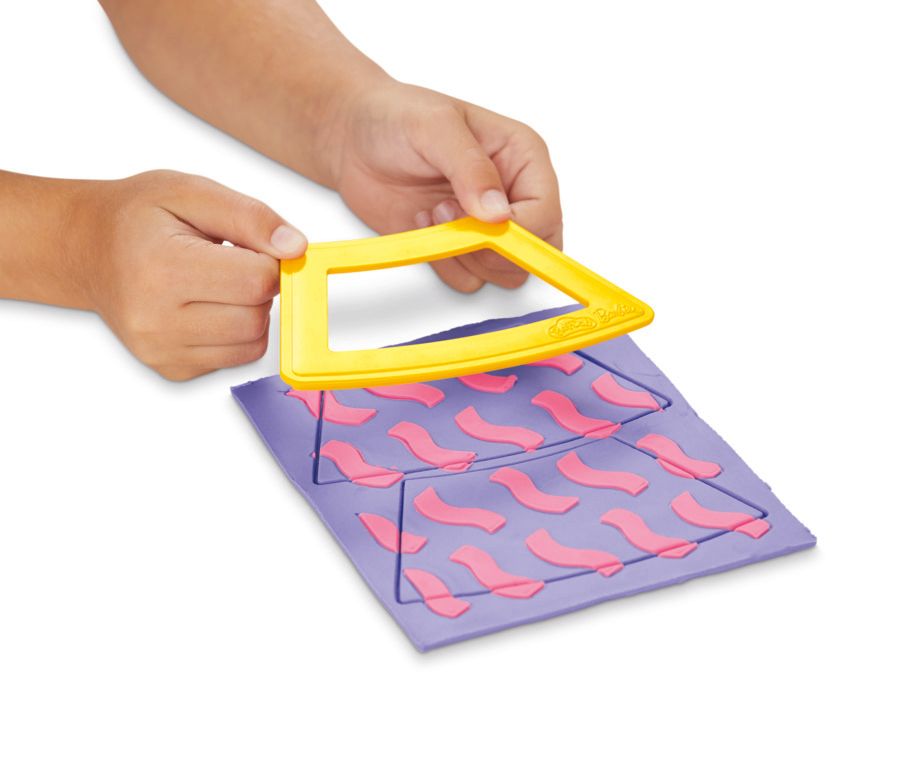 Play-Doh Barbie Fashionista Ruffles Set ảnh sản phẩm góc khác