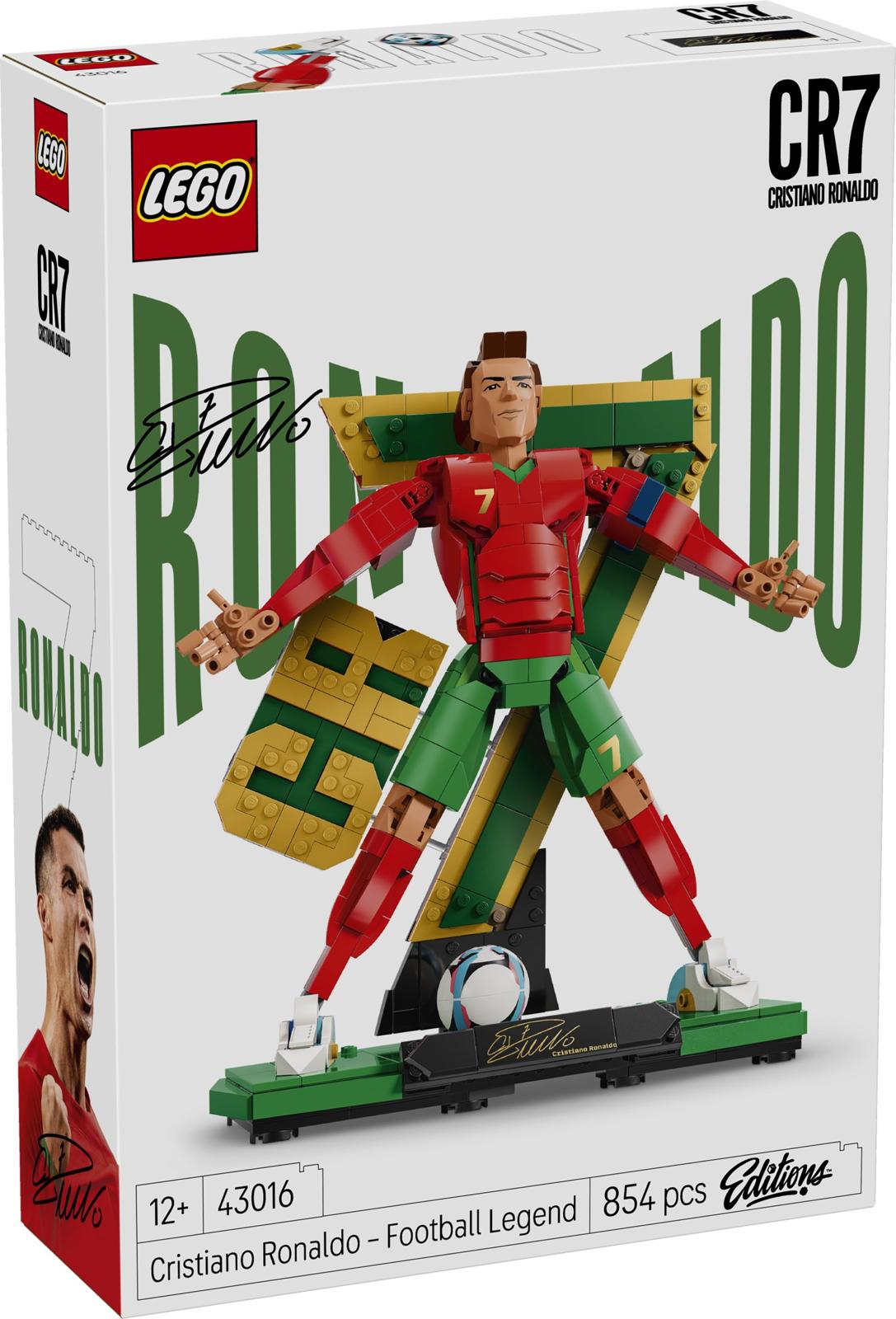 LEGO Cristiano Ronaldo 43016 chi tiết mặt trước