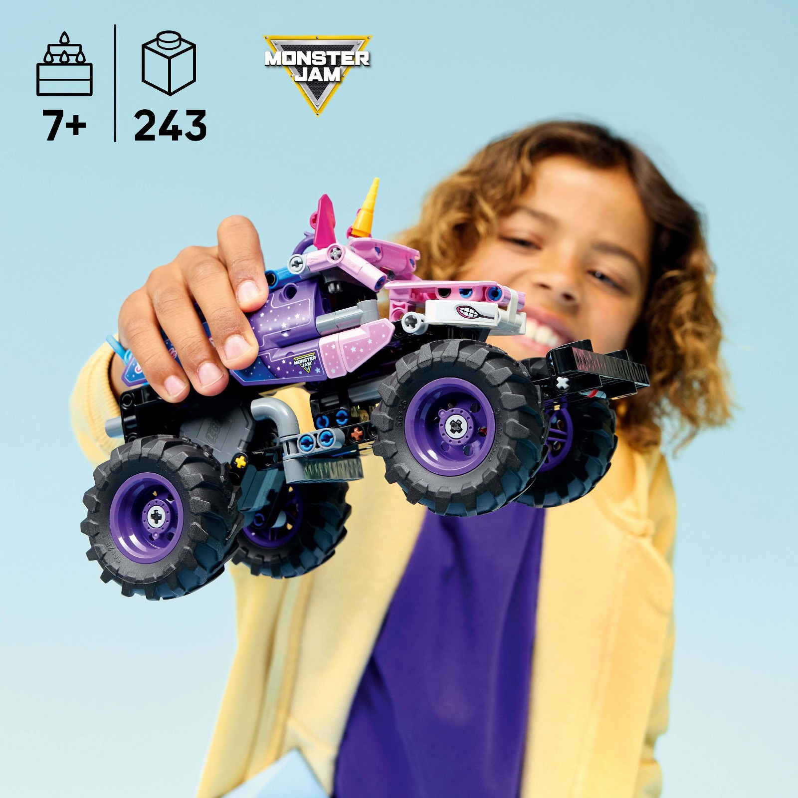 LEGO Monster Jam Sparkle Smash 42220 hộp sản phẩm