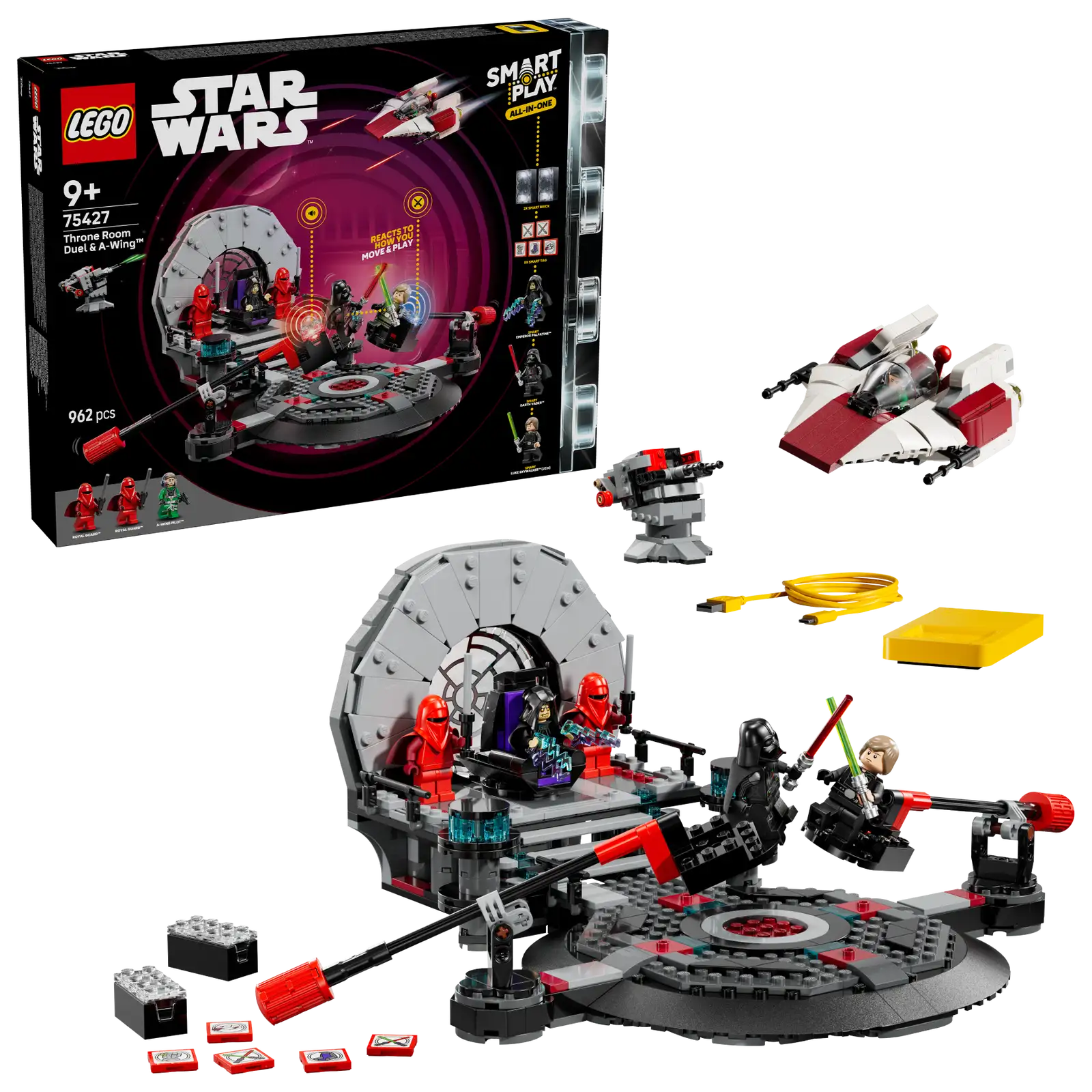 anh-thuc-te-lego-75427-smart-play-throne-room-duel-and-a-wing-dang-lap-va-hoan-thien